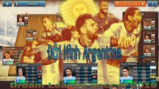 Cách Hack Đội Hình Argentina 2019  ( Dream League Soccer 2019)