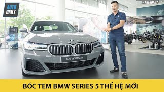 BÓC TEM "hàng nóng" BMW Series 5 thế hệ mới vừa ra mắt tại Việt Nam