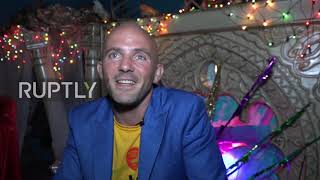 USA: Rapper Kosha Dillz hosts first-ever "Bald Fest"