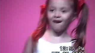 Kacie 2002 recital.