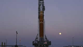 Space Launch System - First Roll to Launch Pad (4K UHD)
