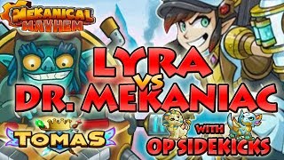 EVERWING DR. MEKANIAC VS LYRA WITH OP SIDEKICKS & 1 HIT BOSS HACK GUIDE TOMASEVERWING