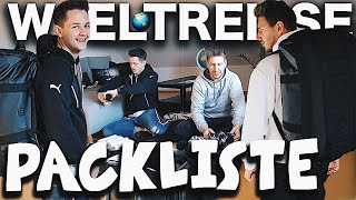 UNSERE KOMPLETTE PACKLISTE FÜR 1,5 JAHRE WELTREISE ?✈️