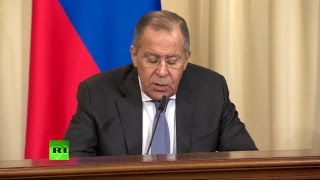 Пресс-конференция по итогам переговоров Сергея Лаврова и главы МИД Бельгии Дидье Рейндерса