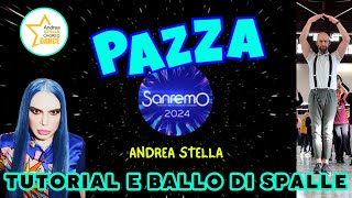 PAZZA | BALLI DI GRUPPO | TUTORIAL | BALLO DI SPALLE | ANDREA STELLA | #ballidigruppo #tutorial