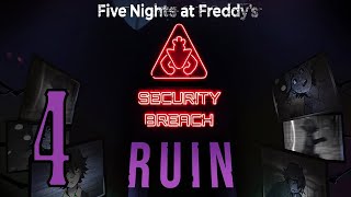 Прохождение Five Nights at Freddy's Security Breach RUIN DLC Серия 4 "Монти под водой"