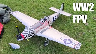 WW2 P51D Mustang FPV Headtracking