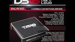 DS18 EXL A1.1K2 2CH AMPLIFIER