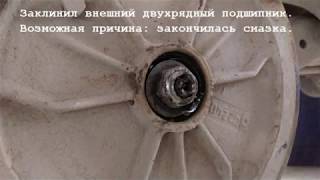 Ремонт ЗАЗ Таврия. Замена заклинившего внешнего подшипника, ступицы и барабана.