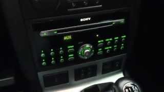 Where to find the iPod/iPhone Aux jack on a Ford Mondeo ST