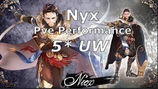 [King's Raid] Nyx PvE performance (Full Auto)
