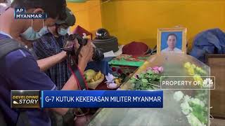 G-7 Kutuk Kekerasan Militer Myanmar