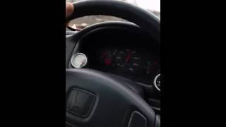 Having fun with the Honda