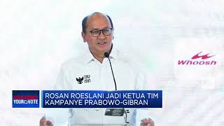 Rosan Roeslani Jadi Ketua Tim Kampanye Prabowo-Gibran