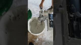 Drywall finishing with 10 inch flatbox