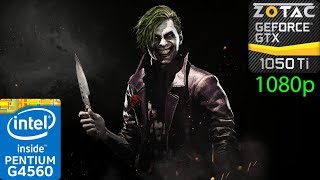 Injustice 2 Open BETA - GTX 1050 Ti - G4560 - 8GB RAM - 1080p - Benchmark