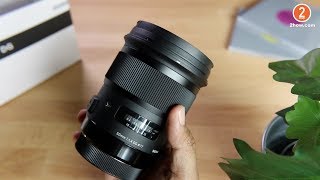 แกะกล่อง SIGMA 50mm f1.4 DG