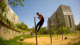 Легкие элементы на турнике (Street Workout) - часть 1
