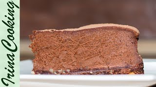 Необычный ШОКОЛАДНЫЙ ТОРТ (пирог, чизкейк) | Chocolate Cake (Cheesecake)
