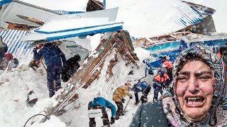 The strongest snow storm ever! The end of Turkey's infrastructure!