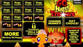 Обезьянка и Сокровище прохождение Monkey GO Happy Treasure walkthrough