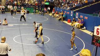 Aaron vs #1 Isaac Toe @120 States '18
