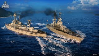 World Of Warships - MONTANA 40к опыта до МОДКИ =)