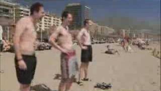 Funny beach prank