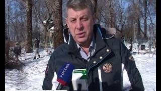 Уборка на кладбище в Понуровке 20 02 17