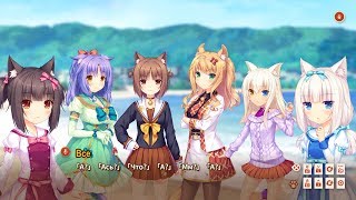 NekoPara Extra #2 Кошечки на пляже и большая волна
