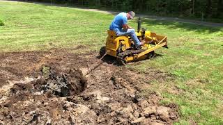 Custom built mini dozer