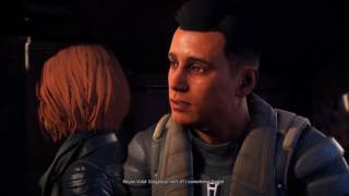 Mass Effect™: Andromeda Reyes romance kissing with Reyes
