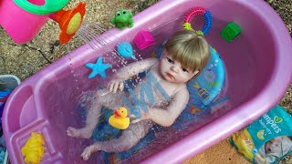 КУПАНИЕ РЕБОРНА МАЛЬЧИКА / Reborn baby bathing