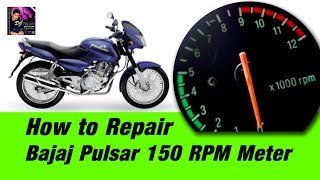 How to repair Bajaj Pulsar RPM meter | Nipun Jayasena