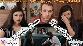 KGF | BUN EMOTIONAL SCENE | YASH | Srinidhi Shetty | Reaction by Ukrainian People