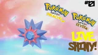 YOU BEAUTY! | Shiny Starmie Live Reaction! | Pokemon Let's Go Shiny Living Dex #121