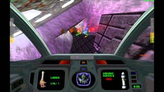 Descent 1 Level 1 - D2X-XL insane flythrough