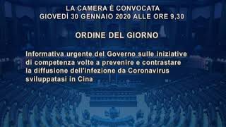 Roma - Camera - 18^ Legislatura - 296^ seduta (30.01.20)