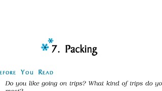 Class 9th Packing chapter 7 full explanation हिंदी में