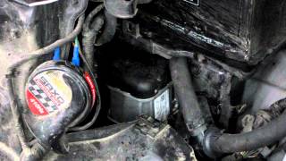 работа котла Webasto на автомобиле Hyundai Grand Starex