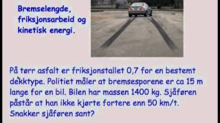 Mekanisk energi og arbeid