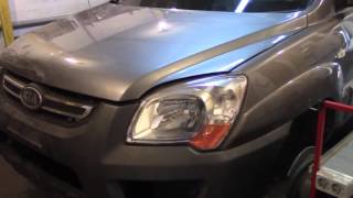 Кузовной ремонт. Делаем КИА Спортейдж, продолжение. KIA Sportage car repair.