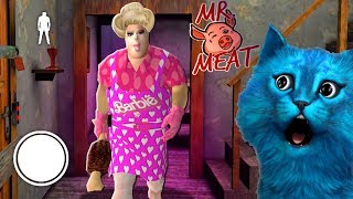 ? МЯСНИК это БАРБИ ? ДЕЛАЮ КОНЦОВКУ против Мистер Мит Mr  Meat is Barbie КОТЁНОК ЛАЙК