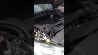 peugeot 407 как открыть , если сел АКБ . как открыть пежо 407