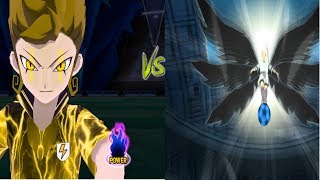 Dark Angel Aphrodi Vs Thunder Strike | Inazuma Eleven Go Strikers 2013