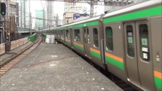 【渋滞あり】朝ラッシュ時のJR新橋駅【バイノーラル録音　BME-200】