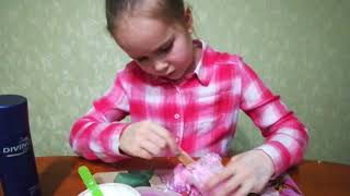 Лизун в домашних условиях из зубной пасты//Lizun at home from toothpaste