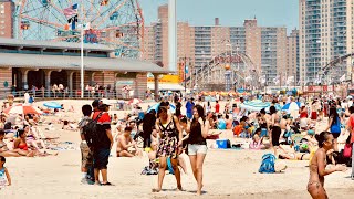 NEW YORK CITY 2018: SPRING across MANHATTAN and CONEY ISLAND BEACH! [4K]