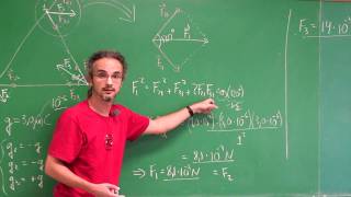 Eletrostática - Parte 3 - Problema de 3 cargas | Vídeo Aulas de Física Online Grátis
