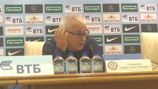 Гаджи Гаджиев: у игроков, допускавших грубые ошибки, на глазах были слёзы